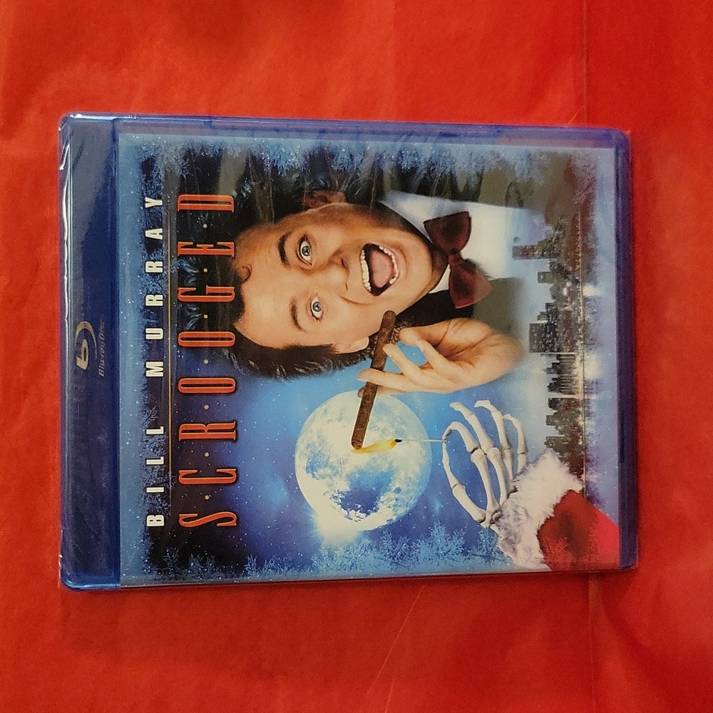 😎 SCROOGED Blu-ray disc movie